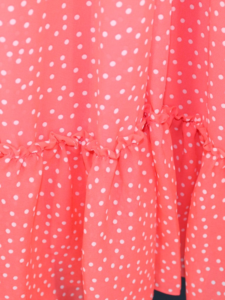 Taylor Sleeveless Halter Neck Polka Dot Dress Nwt Sz 12 Midi — image 3 of 8